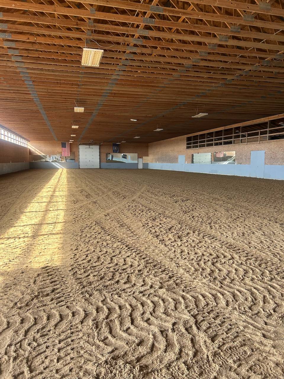 Indoor riding arena